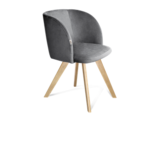 Обеденный стул SHT-ST33 / SHT-S39 (угольно-серый/прозрачный лак) в Артеме