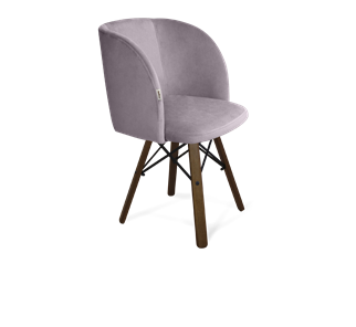 Обеденный стул SHT-ST33 / SHT-S70 (сиреневая орхидея/темный орех/черный муар) в Артеме