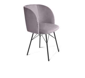 Обеденный стул SHT-ST33 / SHT-S64 (сиреневая орхидея/черный муар) в Уссурийске