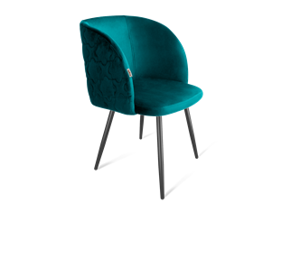 Обеденный стул SHT-ST33-1 / SHT-S95-1 (альпийский бирюзовый/черный муар) в Артеме