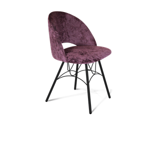 Обеденный стул SHT-ST34 / SHT-S100 (вишневый джем/черный муар) в Находке