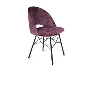 Обеденный стул SHT-ST34 / SHT-S107 (вишневый джем/черный муар) во Владивостоке - предосмотр