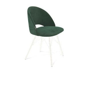 Обеденный стул SHT-ST34 / SHT-S37 (лиственно-зеленый/белый муар) в Артеме