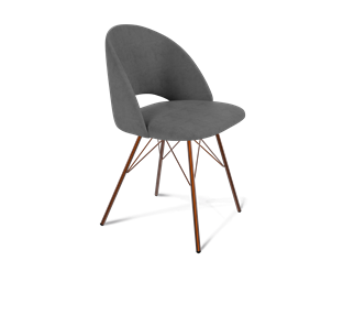 Обеденный стул SHT-ST34 / SHT-S37 (платиново-серый/медный металлик) в Уссурийске