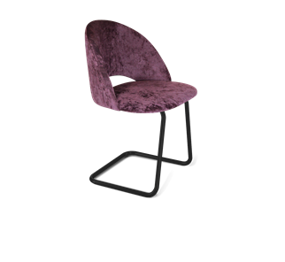 Обеденный стул SHT-ST34 / SHT-S45-1 (вишневый джем/черный муар) в Артеме