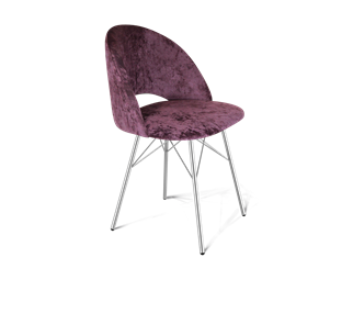 Обеденный стул SHT-ST34 / SHT-S64 (вишневый джем/хром лак) в Артеме