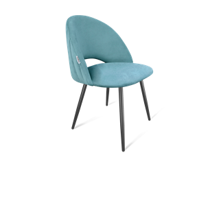 Обеденный стул SHT-ST34-1 / SHT-S95-1 (голубая пастель/черный муар) в Артеме