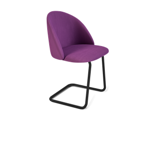 Обеденный стул SHT-ST35 / SHT-S45-1 (ягодное варенье/черный муар) в Артеме