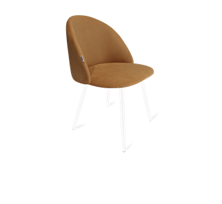 Обеденный стул SHT-ST35 / SHT-S95-1 (горчичный/белый муар) в Артеме