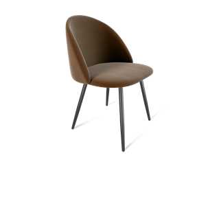 Обеденный стул SHT-ST35 / SHT-S95-1 (кофейный ликер/черный муар) в Артеме
