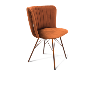 Обеденный стул SHT-ST36-1 / SHT-S37 (песчаная буря/медный металлик) в Артеме