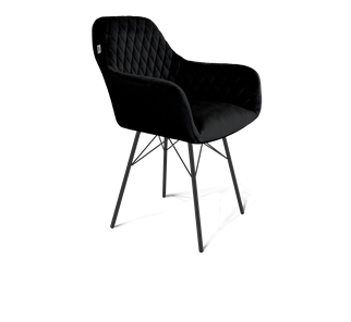 Обеденный стул SHT-ST38 / SHT-S64 (ночное затмение/черный муар) в Находке