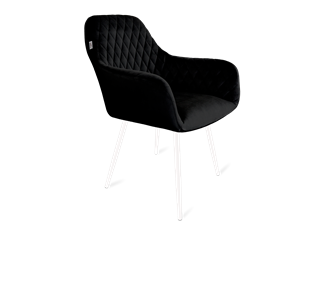 Обеденный стул SHT-ST38 / SHT-S95-1 (ночное затмение/белый муар) в Артеме