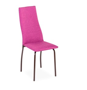 Обеденный стул Волна, каркас металл коричневый, рогожка мидеа 21 в Артеме