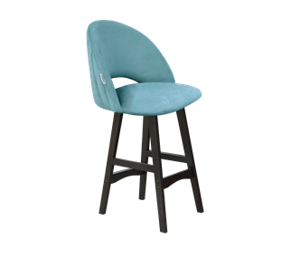 Полубарный стул SHT-ST34-1 / SHT-S65-1 (голубая пастель/венге) в Артеме