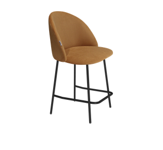 Полубарный стул SHT-ST35 / SHT-S29P-1 (горчичный/черный муар) в Артеме