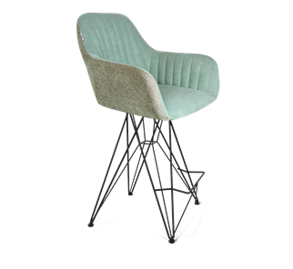 Полубарный стул SHT-ST38-3 / SHT-S66-1 (вечерняя заря/черный муар) в Артеме