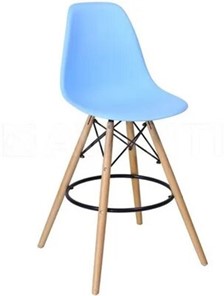 Барный стул DSL 110 Wood bar (голубой) во Владивостоке