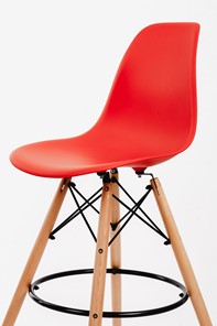 Барный стул DSL 110 Wood bar (красный) в Находке - предосмотр 2