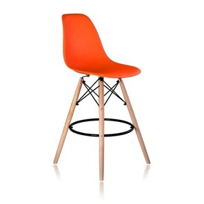 Барный стул DSL 110 Wood bar (оранжевый) в Уссурийске