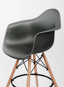 Барный стул DSL 330 Wood bar (черный) в Находке - предосмотр 2
