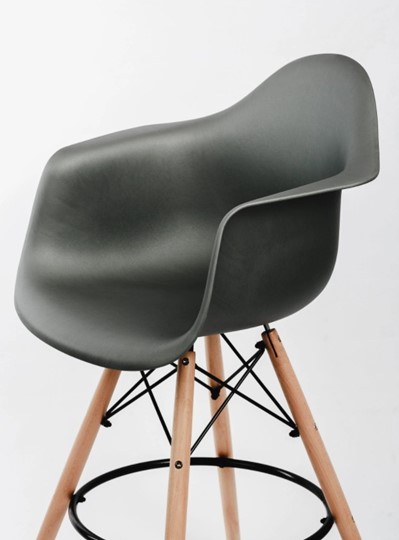 Барный стул DSL 330 Wood bar (черный) в Находке - изображение 2