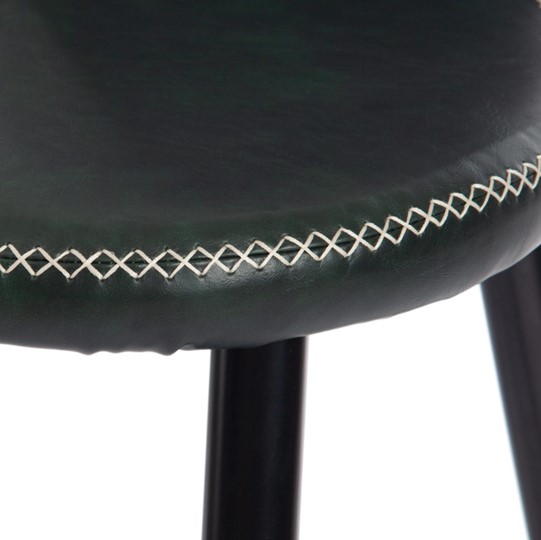 Барный кухонный стул FLAIR BAR (mod. 9018) 60х56х106 зеленый 14/черный арт.19646 в Артеме - изображение 7