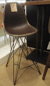 Барный стул SHT-ST29/S66 (пастельно-розовый/хчерный муар/золотая патина) во Владивостоке - предосмотр 17