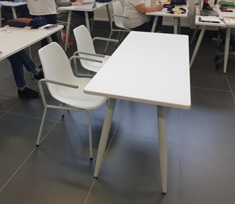 Барный стул SHT-ST29/S94 (оранжевый ral2003/прозрачный лак/черный муар) в Артеме - предосмотр 18