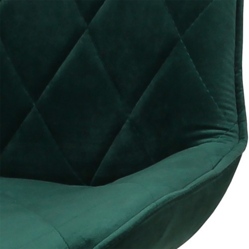 Мягкий стул Аура СРП-032 Эмаль зеленый-черный во Владивостоке - изображение 1