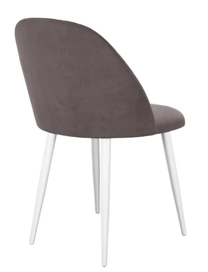 Мягкий стул 302, микровелюр B5 latte, ножки белые в Артеме - изображение 3