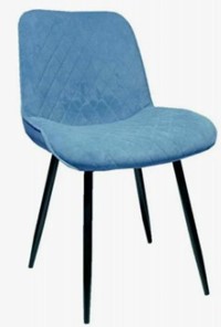 Обеденный стул 220 синий/черный во Владивостоке