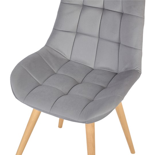 Обеденный стул POLINI Home Verona SD, светло-серый-натуральный во Владивостоке - изображение 5