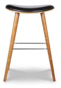 Полубарный стул JY1730-65 черный во Владивостоке - предосмотр