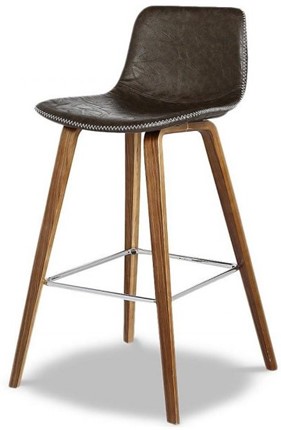 Полубарный стул JY1733-61 коричневый во Владивостоке - изображение