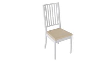 Обеденный стул Родос 2 (Белый матовый/тк № 108) в Уссурийске