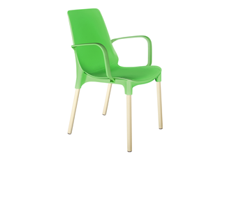 Кухонный стул SHT-ST76/S424 (зеленый/ваниль) в Артеме