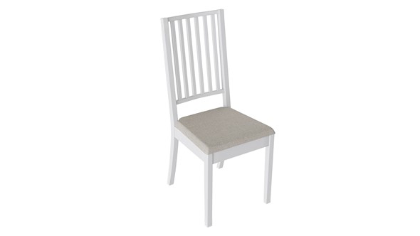 Обеденный стул Родос 2 (Белый матовый/тк № 110) во Владивостоке - изображение