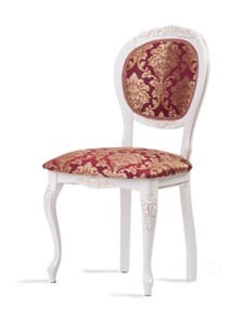 Обеденный стул Барокко с резьбой (нестандартная покраска) в Артеме