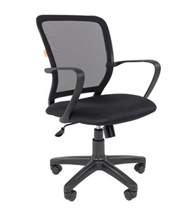 Компьютерное кресло CHAIRMAN 698 black, ткань, цвет черный в Артеме - предосмотр