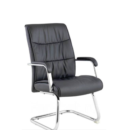 Кресло RT-333BS БондCF экокожа (черный) в Артеме - изображение