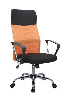 Кресло компьютерное Riva Chair 8074 (Оранжевый) во Владивостоке - изображение