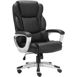 Компьютерное кресло Brabix Premium Rest EX-555 (пружинный блок, экокожа, черное) 531938 в Уссурийске