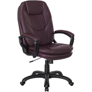 Кресло офисное Brabix Premium Trend EX-568 (экокожа, коричневое) 532101 во Владивостоке - предосмотр
