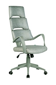 Кресло компьютерное Riva Chair SAKURA (Пепельный/серый) в Артеме