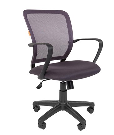 Компьютерное кресло CHAIRMAN 698 black TW, ткань, цвет серый в Артеме - изображение