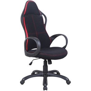 Кресло Brabix Premium Force EX-516 (ткань, черное/вставки красные) 531571 в Артеме