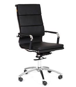 Компьютерное кресло CHAIRMAN 750 экокожа черная в Находке - предосмотр