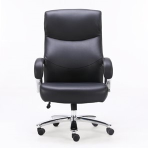 Офисное кресло Brabix Total HD-006 (экокожа, хром, черное) 531933 во Владивостоке