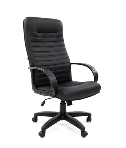 Офисное кресло CHAIRMAN 480 LT, экокожа, цвет черный в Находке